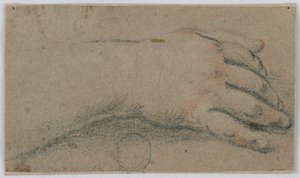 Study: The Right Hand of a Woman by Unknown artist