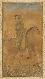 Sultan Abdullah Qutb Shah (1614-74) on Horseback by Unknown artist