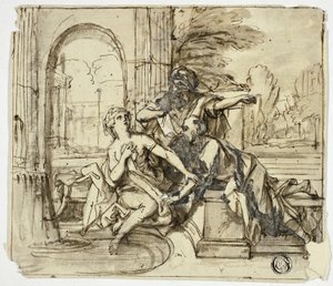 Susanna and the Elders by Unknown artist