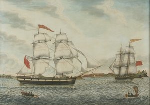T.G. William Broderick at the Mouth of the Tyne by Unknown artist