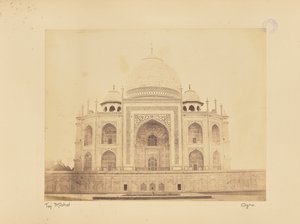 Taj Mahal, Agra by Unknown artist
