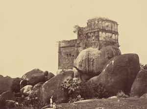 Temple at Mutti Mahal, Jubblepore by Unknown artist