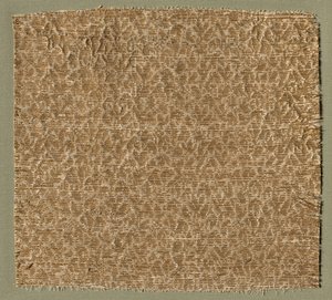Textile with Tiny Leaves by Unknown artist