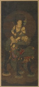 The Bodhisattva Monju by Unknown artist