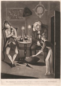 The Bottle Companions by Unknown artist