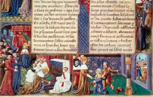 The Christian Virtues of King Louis IX (Saint Louis) by Unknown artist