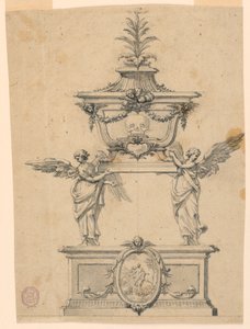 The Elevation of a Reliquary of a Skull by Unknown artist