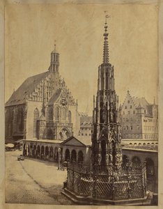 The Frauenkirche and Schöner Brunnen, Nuremberg