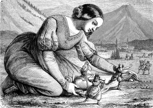 The Giant Miss, the Saga of the Giant Miss Playing with the Normal Sized People, Historical