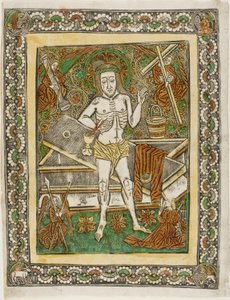 The Man of Sorrows with Four Angels