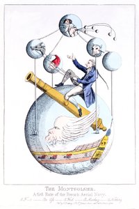 The Montgolfier: A First Rate of the French Aerial Navy by Unknown artist