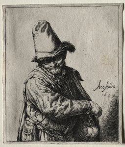 The Organ Grinder by Unknown artist
