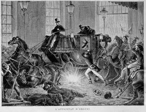 The Orsini Bombing on January 14 by Unknown artist