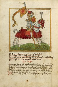 The Planet Mars as an Armored Knight on Horseback by Unknown artist