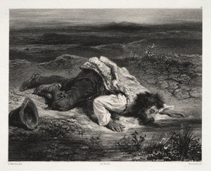 The Wounded Brigand by Unknown artist