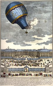 The aerostatic globe built in Versailles in 1783
