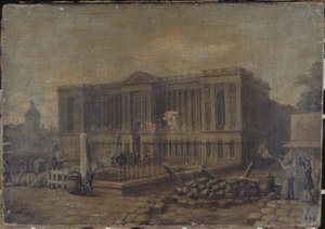 The Attack on the Louvre, July 29 by Unknown artist