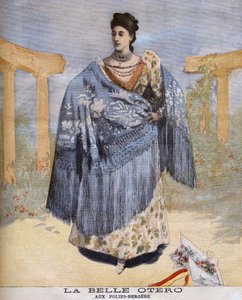 The beautiful Otero at the Folies-Bergères in 1894