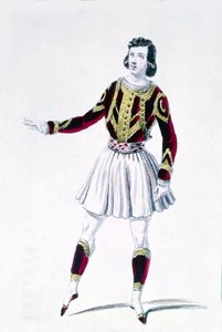 The dancer and choreographer Marius Petipa (1818-1910) in The Rights of the Lord by Unknown artist
