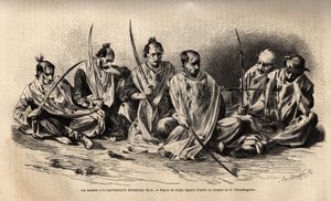The fanatical Muslim scars during the dramatic performance that takes place after Hossein