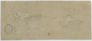 The Left Forearm of a Woman Holding a Book by Unknown artist