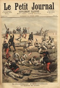 The rescue of the victims of Aubervilliers by Unknown artist
