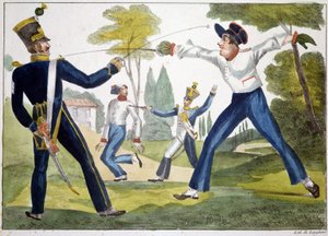 The weapons lesson by Unknown artist