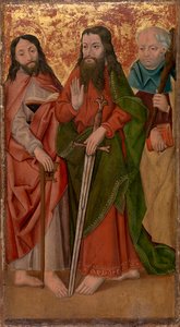 Three Apostles, Center One with Sword
