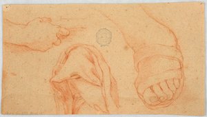 Three Preparatory Sketches by Unknown artist