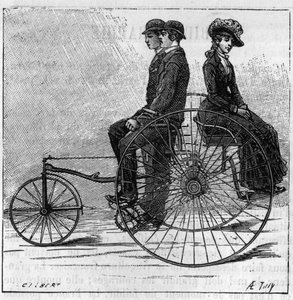 Tricycles at the Stanley Club Exhibition in London, England