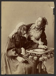 Two Women at Writing Desk