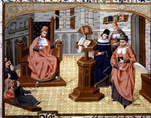 Medicine teaching students