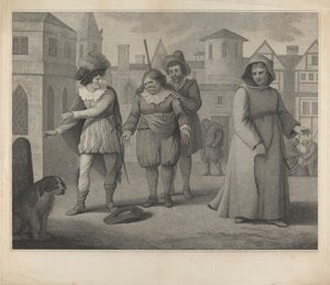 Unidentifiable print by Unknown artist