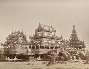 Untitled (ornate buildings) by Unknown artist