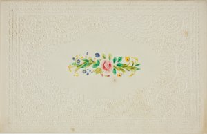 Untitled Valentine (Flowers) by Unknown artist
