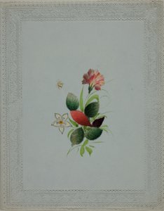Untitled Valentine (Pink and White Flowers) by Unknown artist