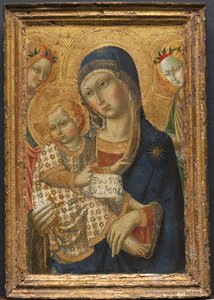 Virgin and Child Enthroned by Unknown artist