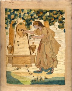 Virtue Paying Homage at the Tomb of Washington by Unknown artist