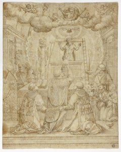 Vision of Saint Gregory by Unknown artist