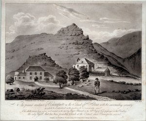View of the Island of Saint Helena