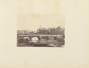 View Taken from the Pont des Arts in Paris by Unknown artist