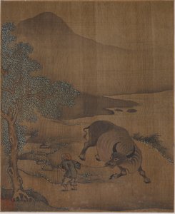 Water Buffalo and Herdboy