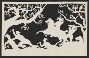 White Men Massacring Indians by Unknown artist