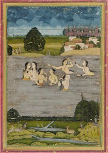 Women Bathing in a Lake