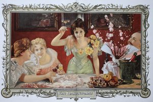 Women Drinking Cocktails Together at a Party