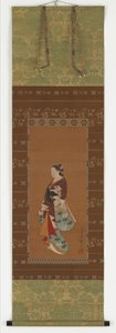 Standing Courtesan by Unknown artist