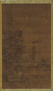 Zhong Kui Taming the Five Pestilences