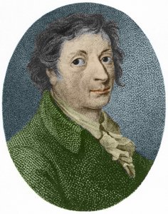 Portrait of Franz Karl Achard, German chemist of French origin (1753-1821)
