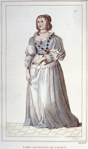 Portrait of Henriette-Marie of France by Unknown artist