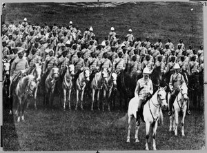 2nd Madras Regiment Light Cavalry on parade